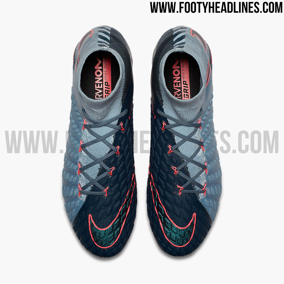 Light Armory Blue Nike Hypervenom Phantom III DF Rising Fast